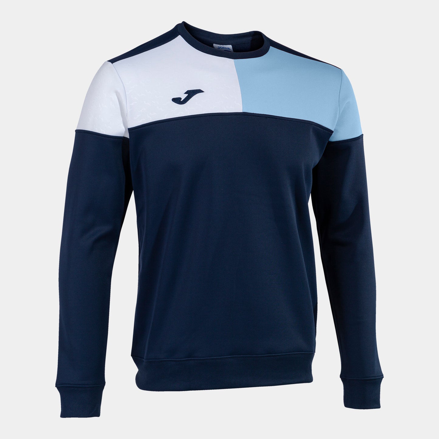 Sweet homem Crew V azul marinho azul-celeste