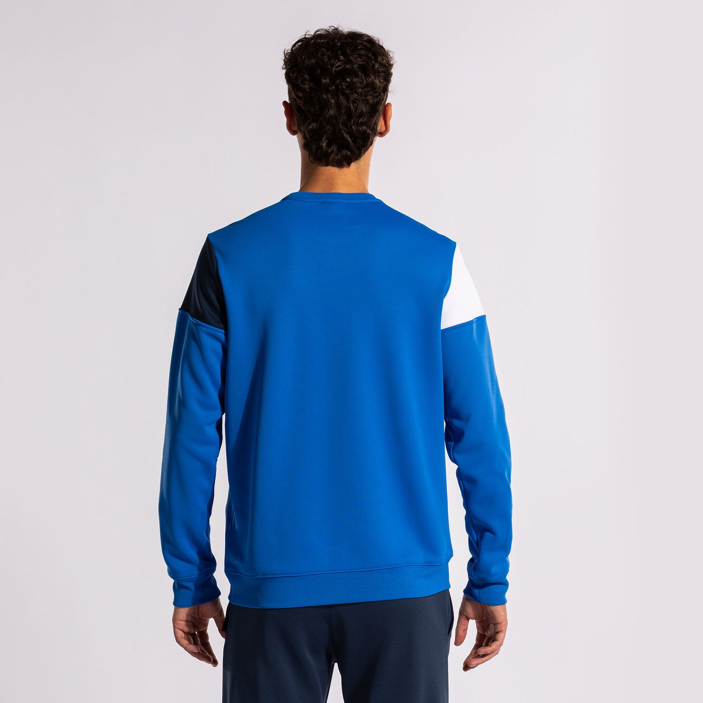 Sweet homem Crew V azul royal azul marinho