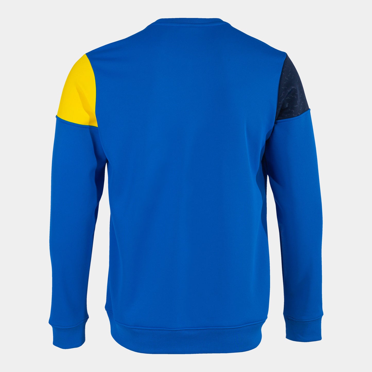 Sweet homem Crew V azul royal amarelo