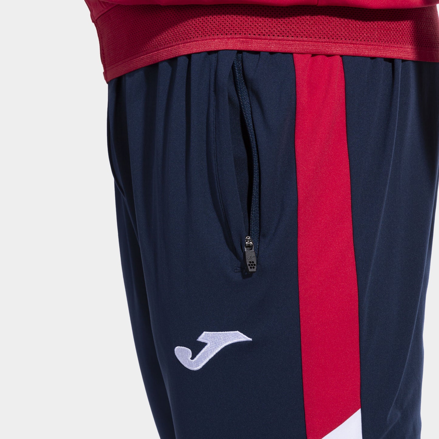 Fato de treino homem TOLEDO vermelho azul marinho