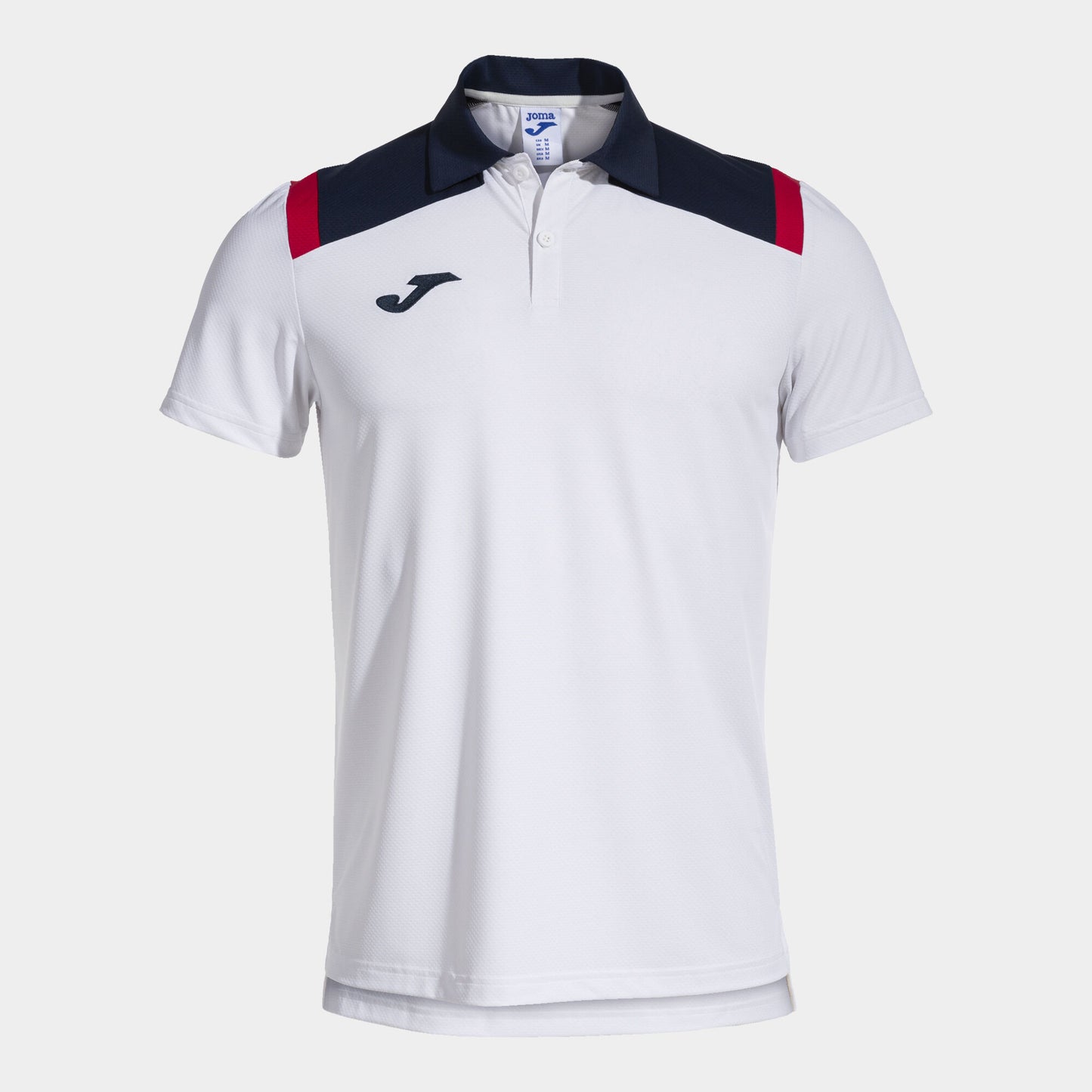 Pólo m/c homem Toledo branco azul marinho