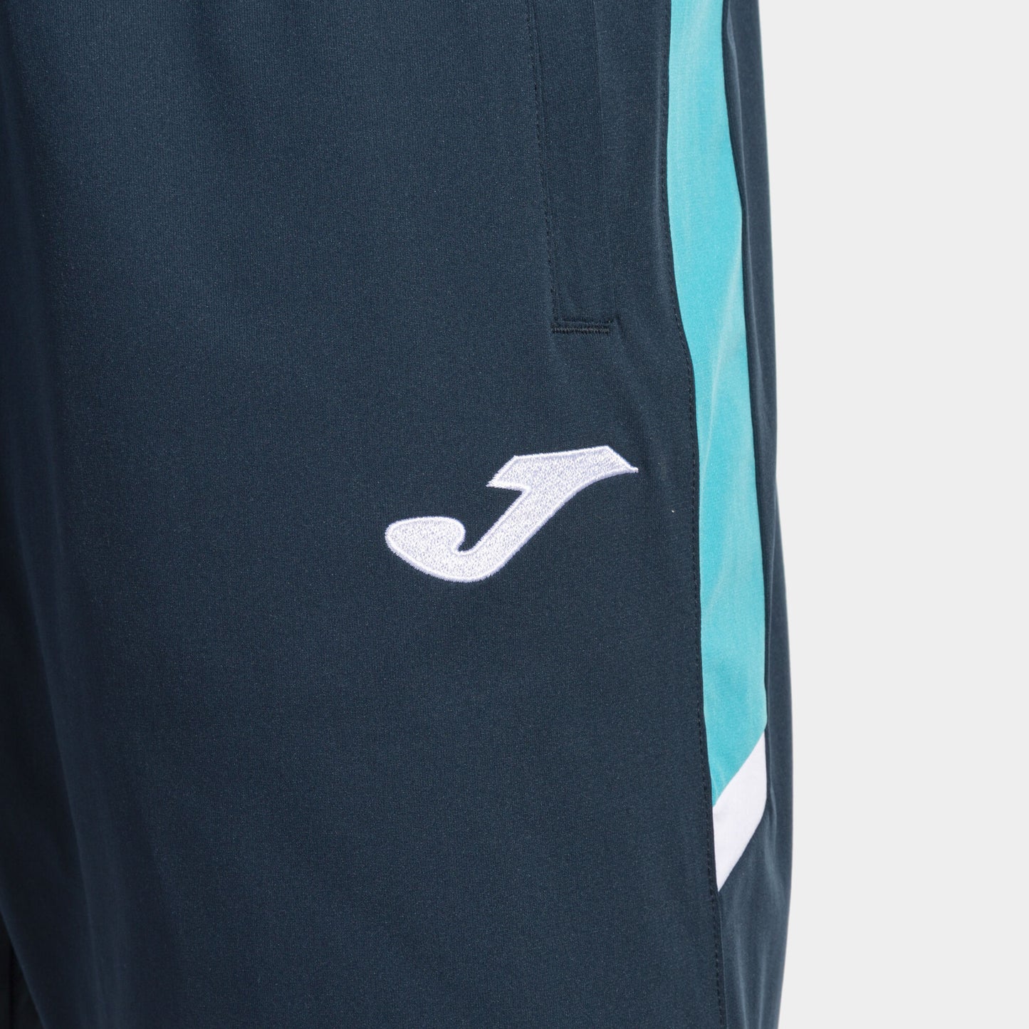 Bermuda calção homem Montreal II azul marinho azul-turquesa fluorescente