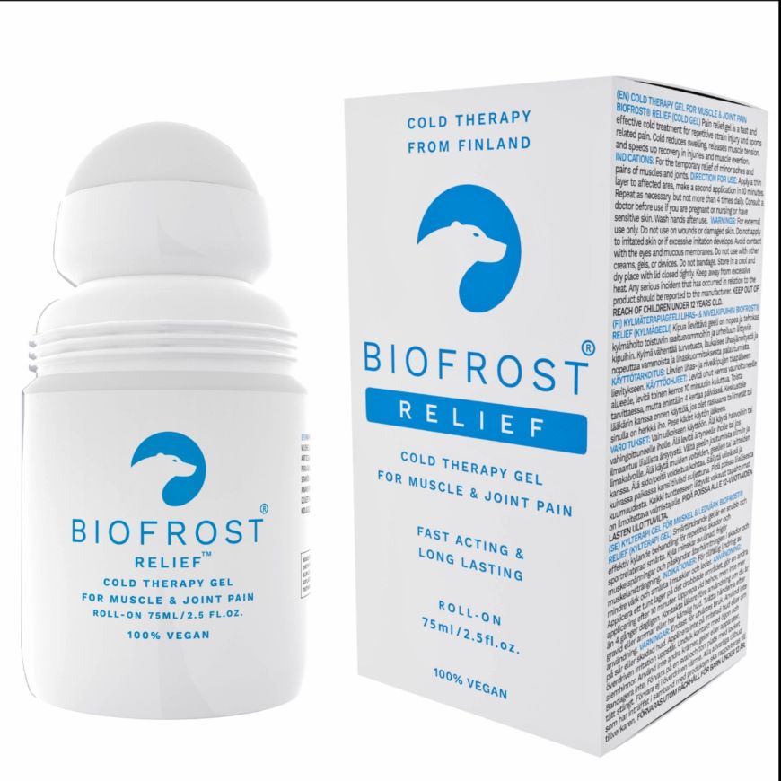 Gel de crioterapia 117-286 Biofrost Relief 75ml Roll-on 7276725 Emb. indi.