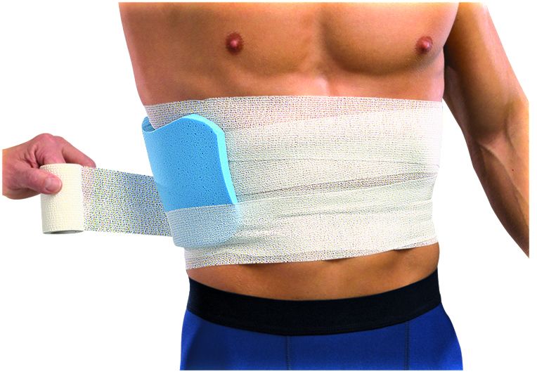 Ligaduras TapeWrap 196-242 Branco 5,4m x 5cm Cx. 24 uni.