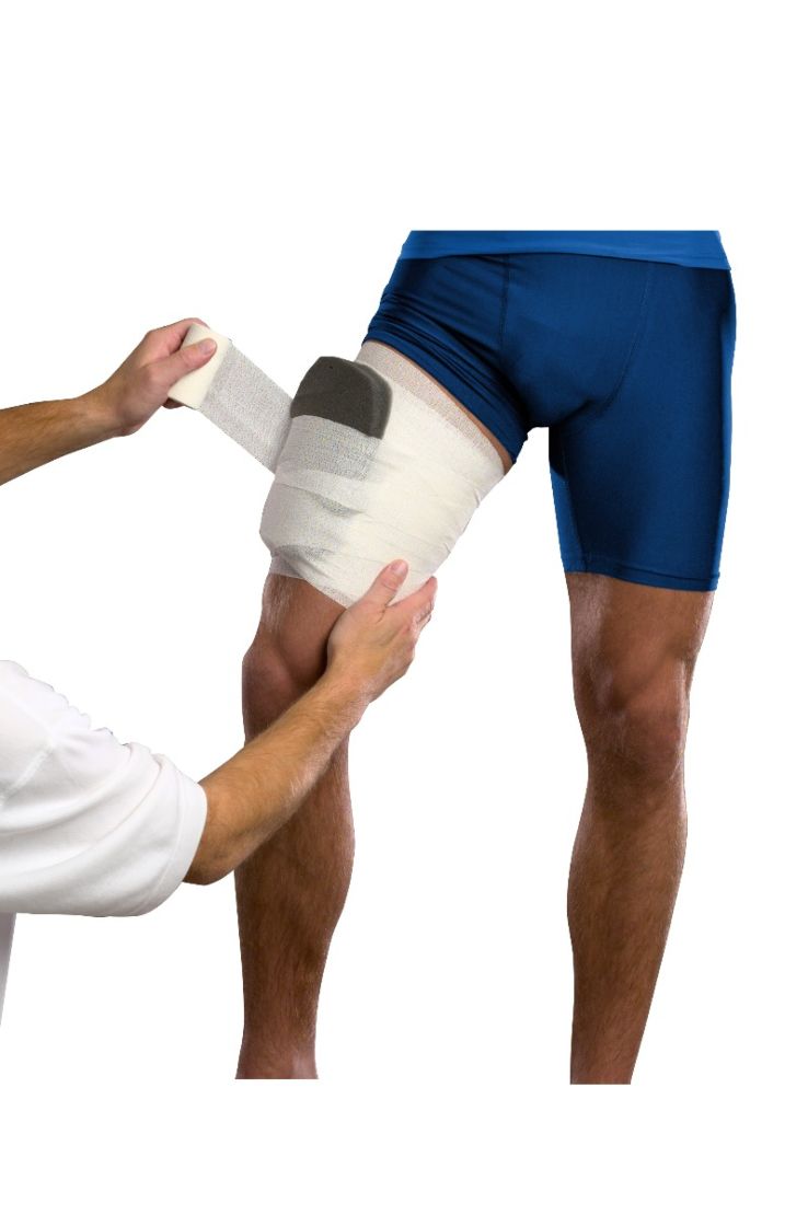 Ligaduras TapeWrap 196-242 Branco 5,4m x 5cm Cx. 24 uni.