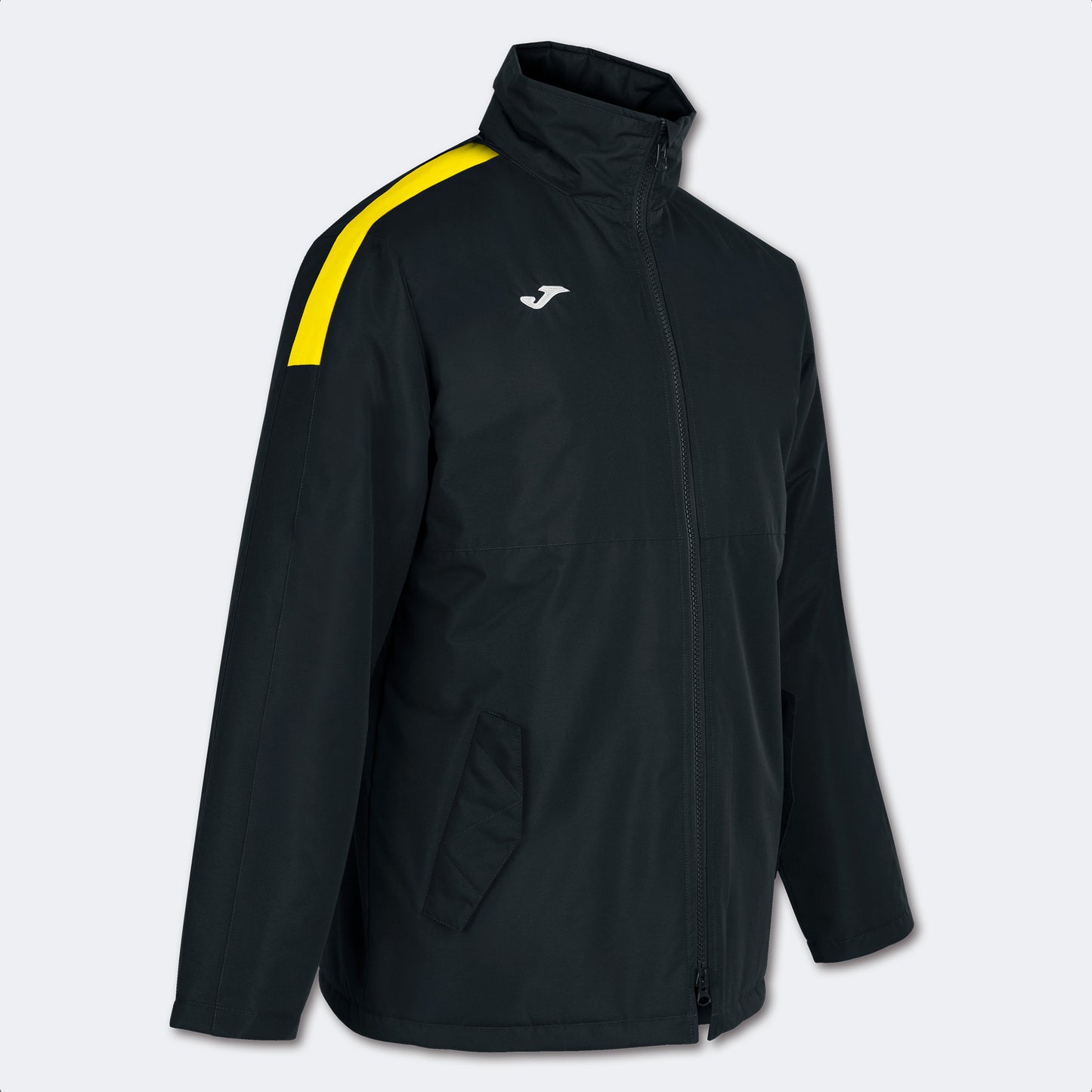 ANORAK TRIVOR NEGRO AMARILLO