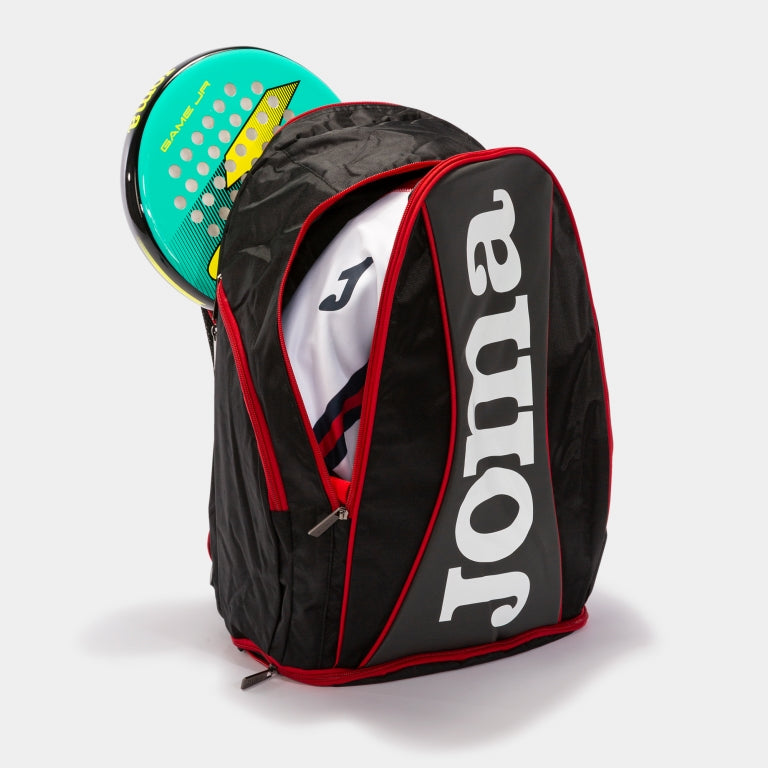 Mochila Open preto vermelho