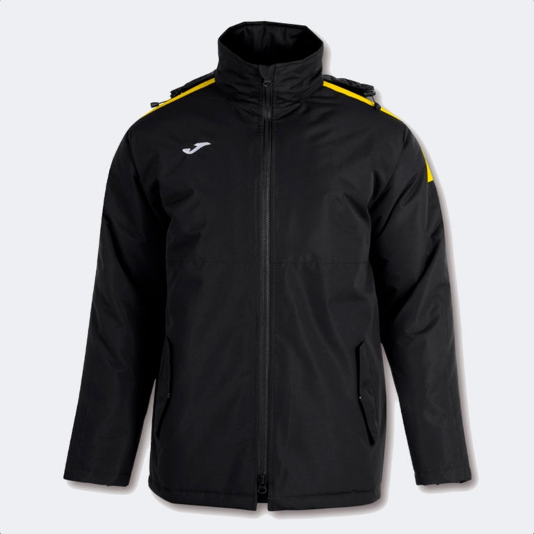 ANORAK TRIVOR NEGRO AMARILLO
