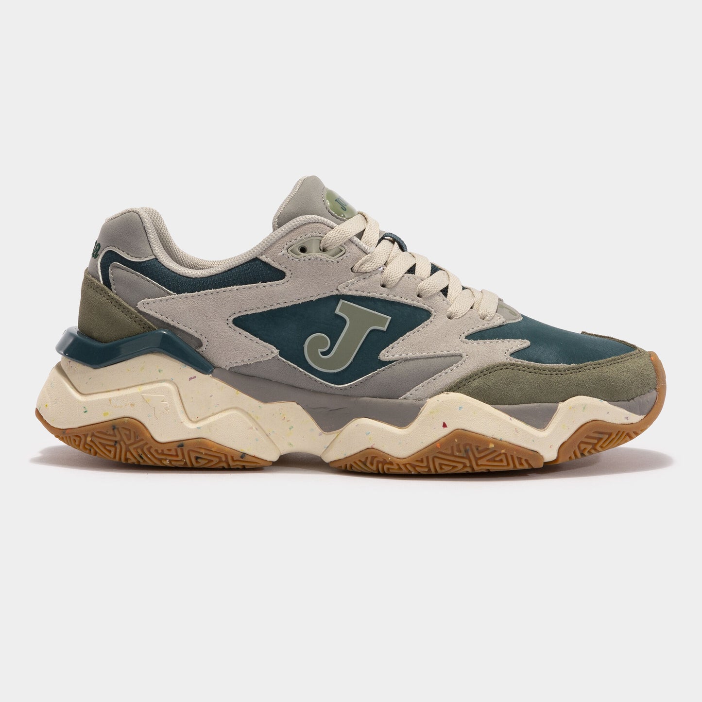 Sapatilhas casual C1400 Men 24 homem bege verde