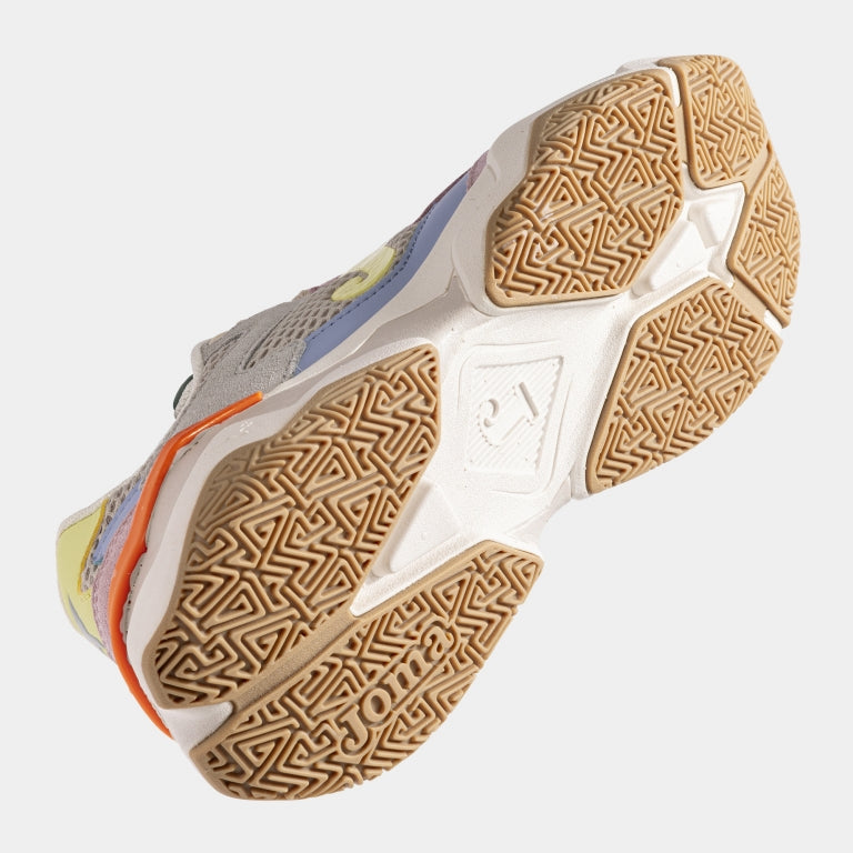SAPATILHAS CASUAL C1400 LADY 25 MULHER BEGE MULTICOLOR