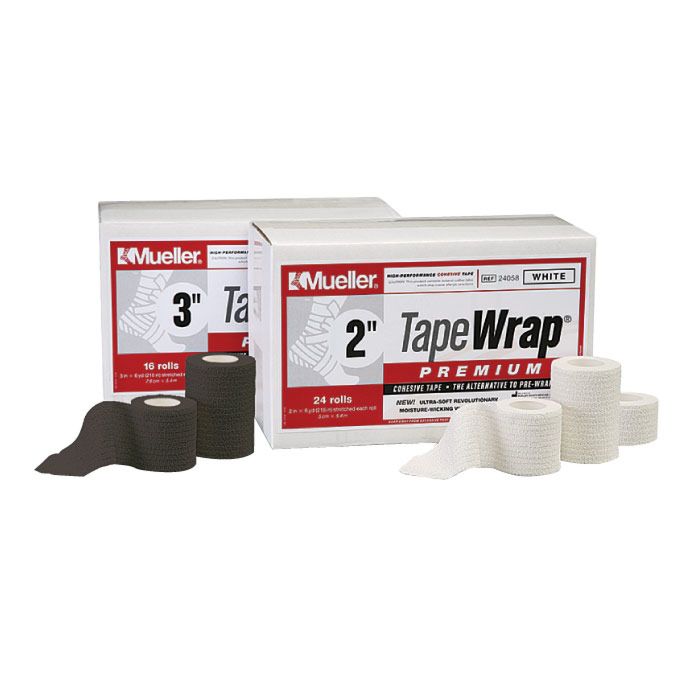 Ligaduras TapeWrap 196-242 Branco 5,4m x 5cm Cx. 24 uni.