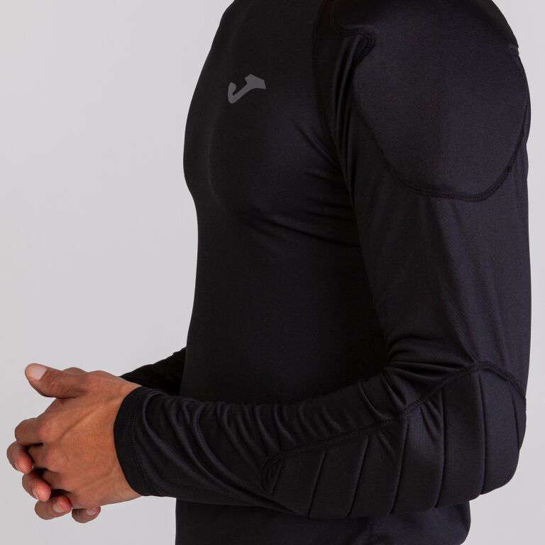 T-shirt manga comprida homem Protec preto