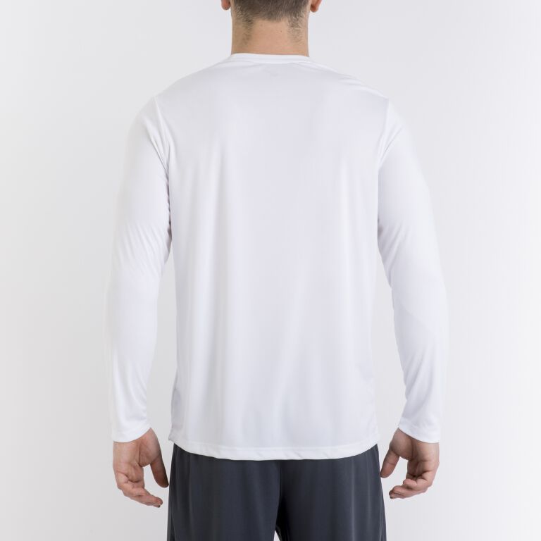 T-shirt manga comprida homem Combi branco