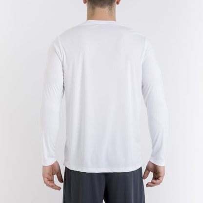 T-shirt manga comprida homem Combi branco