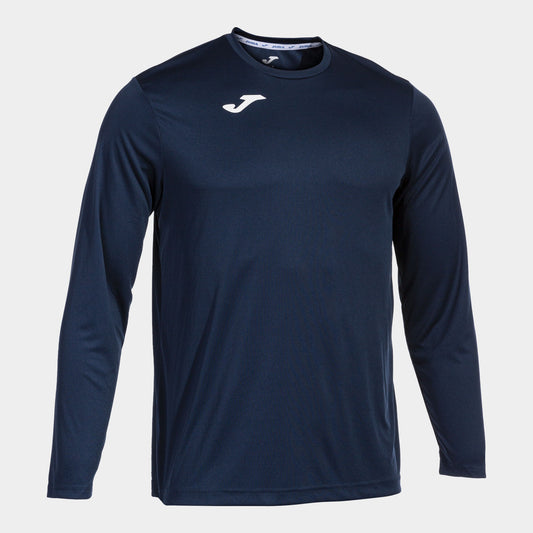 T-shirt manga comprida homem Combi azul marinho