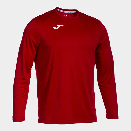 T-shirt manga comprida homem Combi vermelho