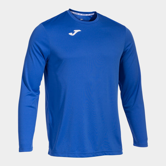 T-shirt manga comprida homem Combi azul royal