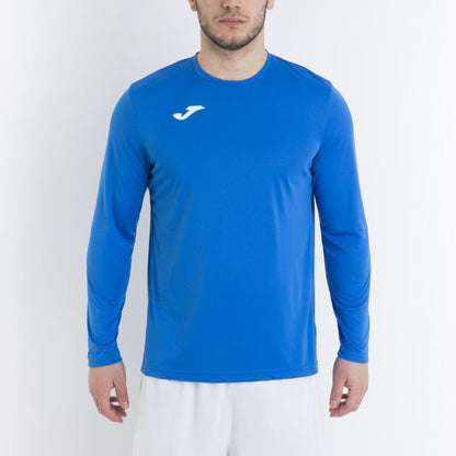 T-shirt manga comprida homem Combi azul royal