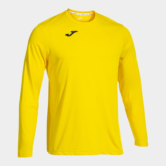 T-shirt manga comprida homem Combi amarelo