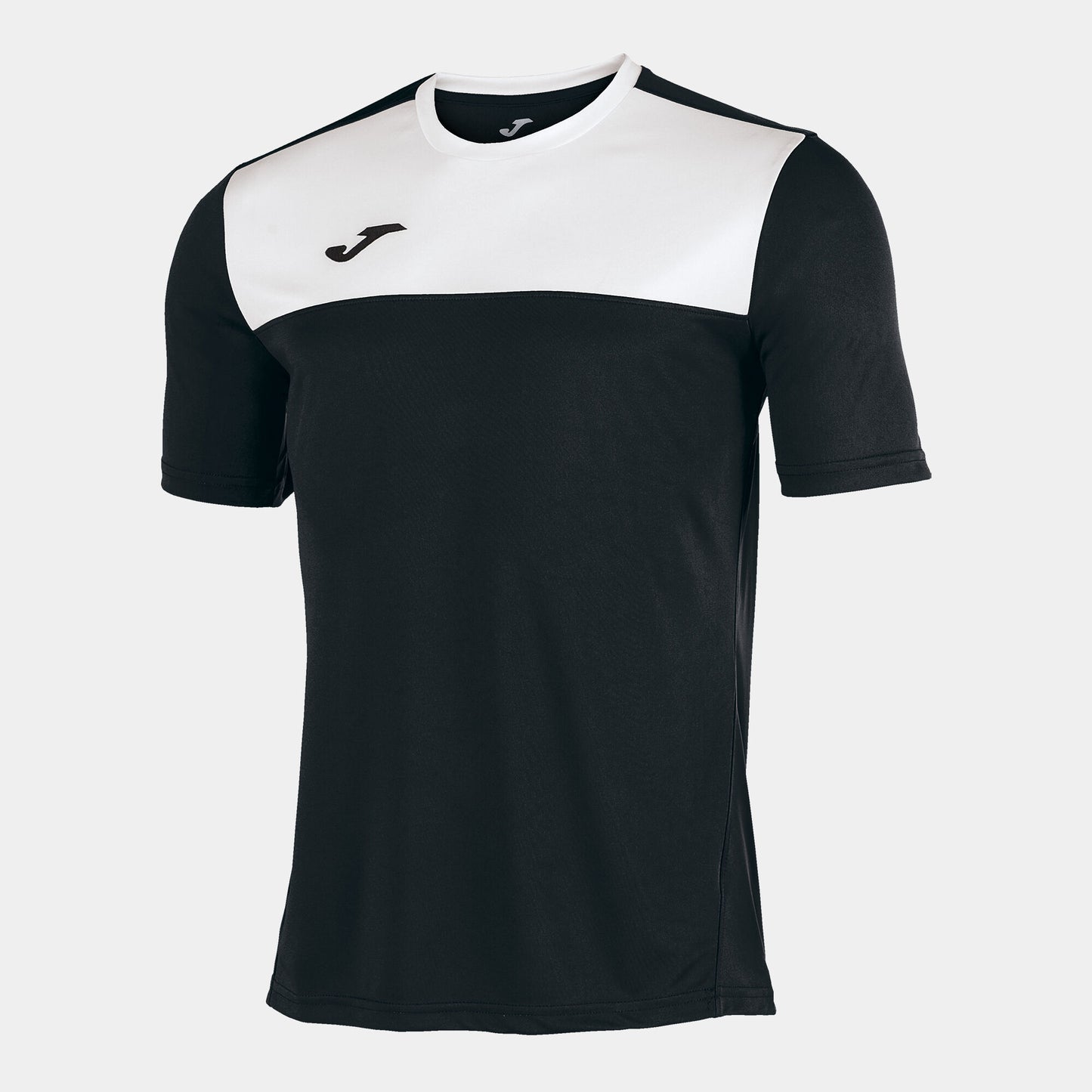 T-shirt manga curta homem Winner preto branco