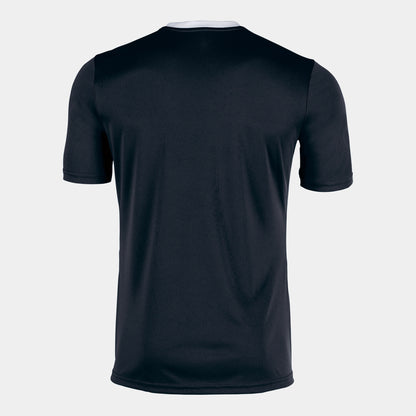 T-shirt manga curta homem Winner preto branco