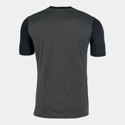 T-shirt manga curta homem Winner antracite preto