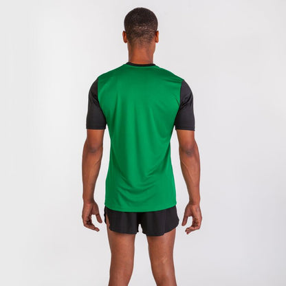 T-shirt manga curta homem Winner verde preto