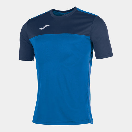 T-shirt manga curta homem Winner azul royal azul marinho