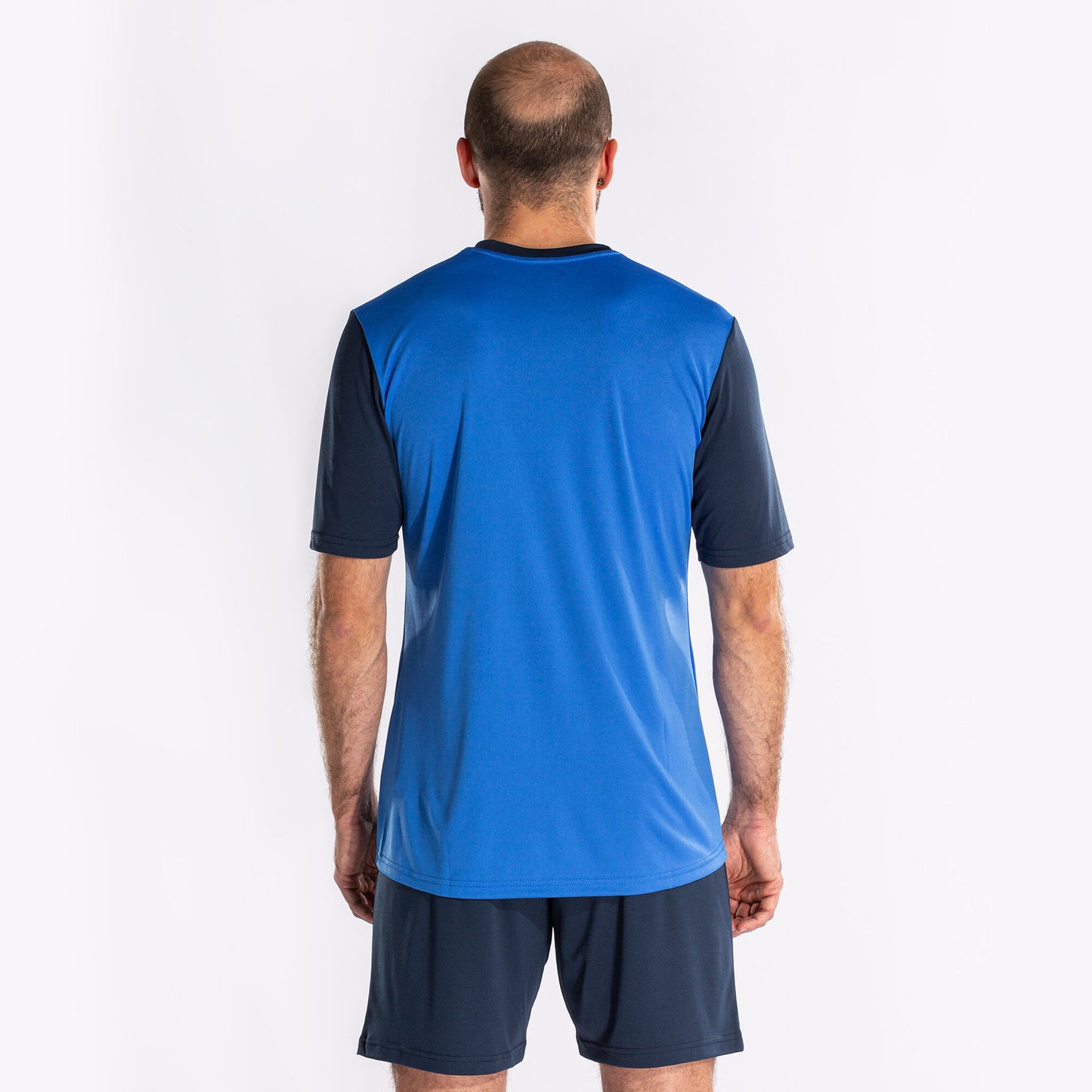 T-shirt manga curta homem Winner azul royal azul marinho