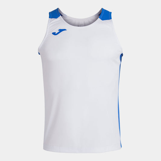 T-shirt de alça homem Record II branco azul royal