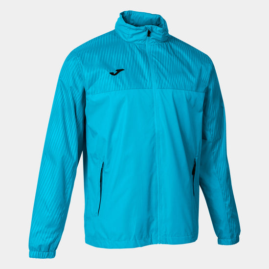 Impermiável homem Montreal azul-turquesa fluorescente