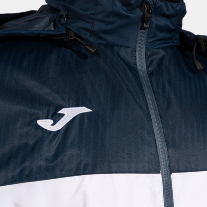 Impermiável homem Montreal branco azul marinho