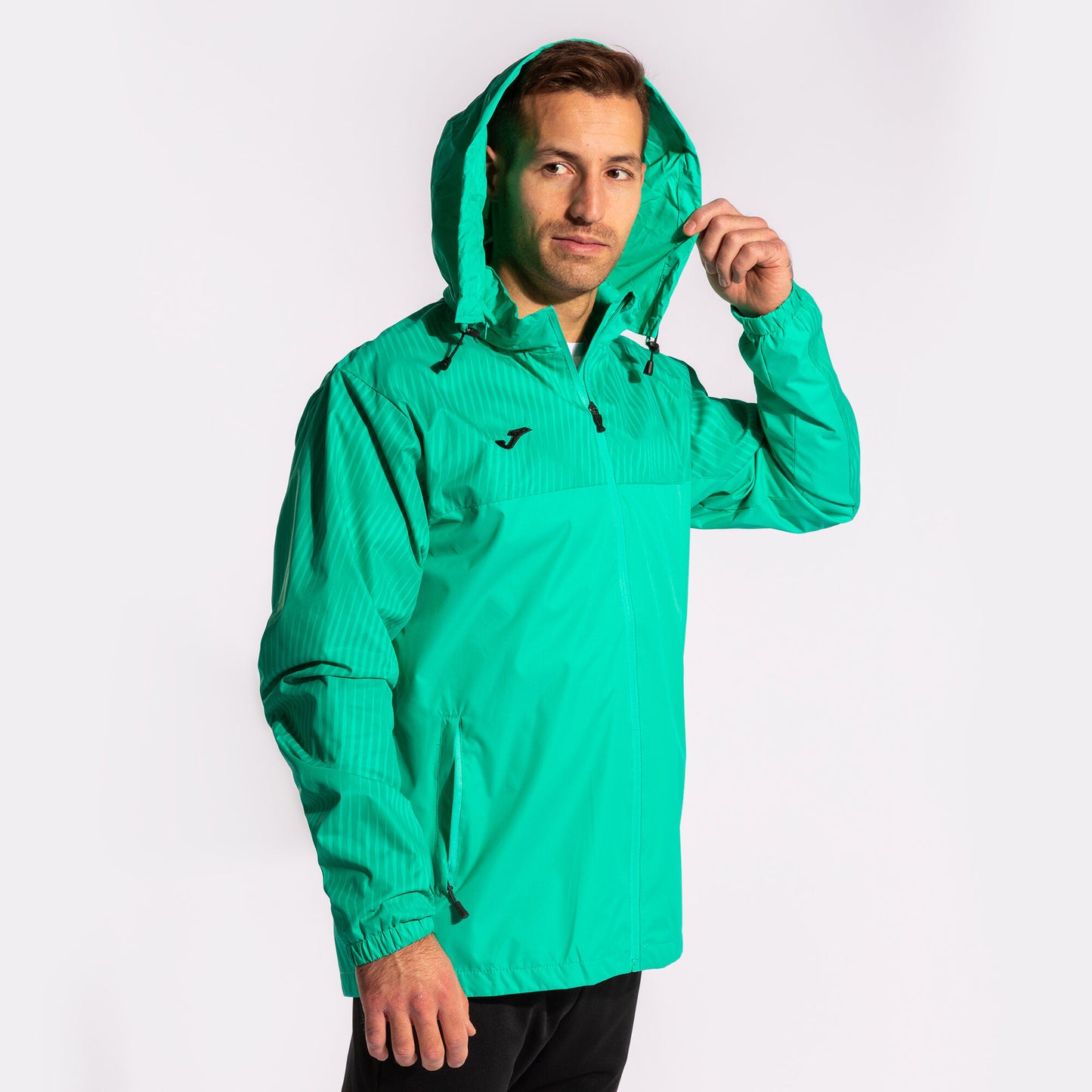 Impermiável homem Montreal verde