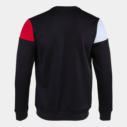 Sweet homem Crew V preto vermelho