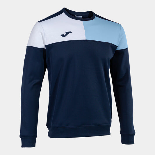 Sweet homem Crew V azul marinho azul-celeste