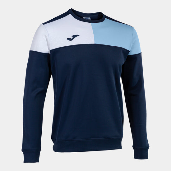 Sweet homem Crew V azul marinho azul-celeste