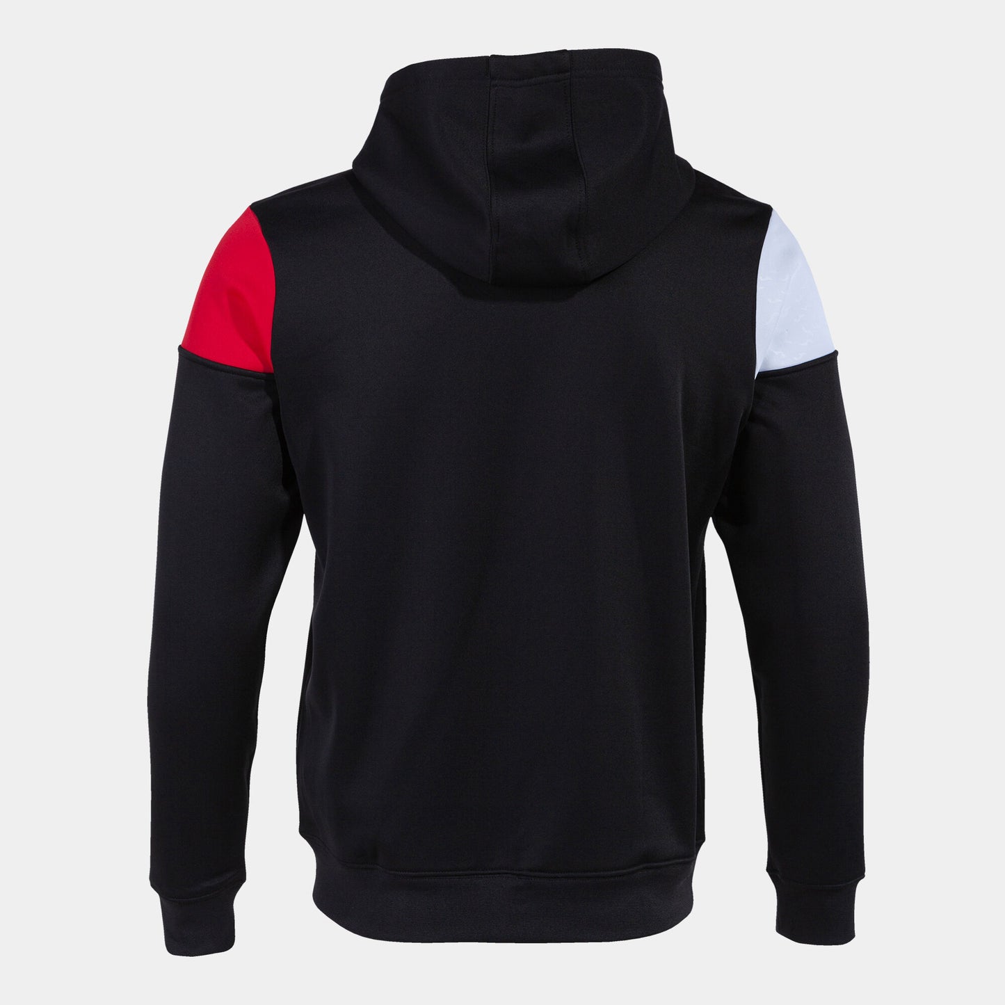 Casaco com capuz homem Crew V preto vermelho
