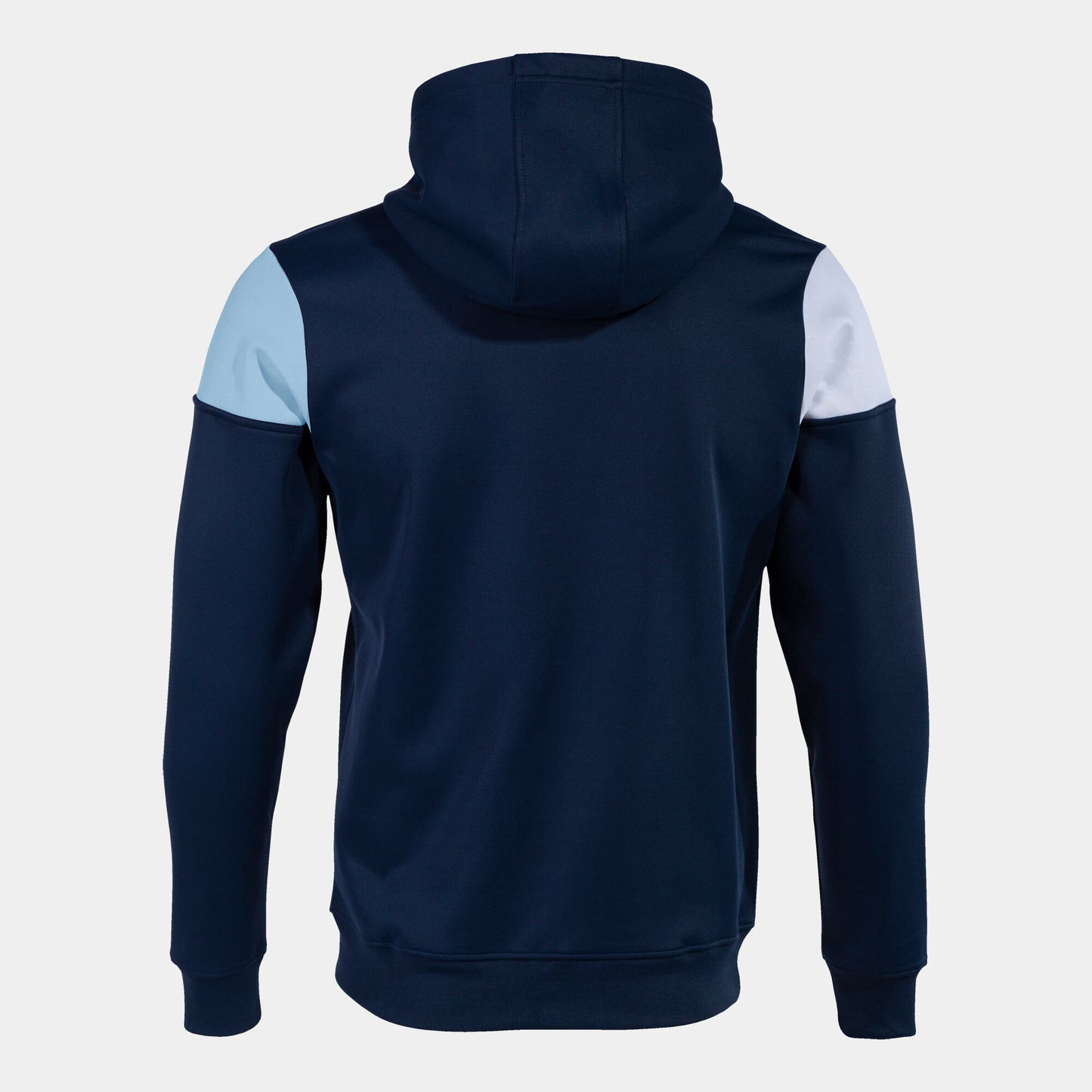 Casaco com capuz homem Crew V azul marinho azul-celeste