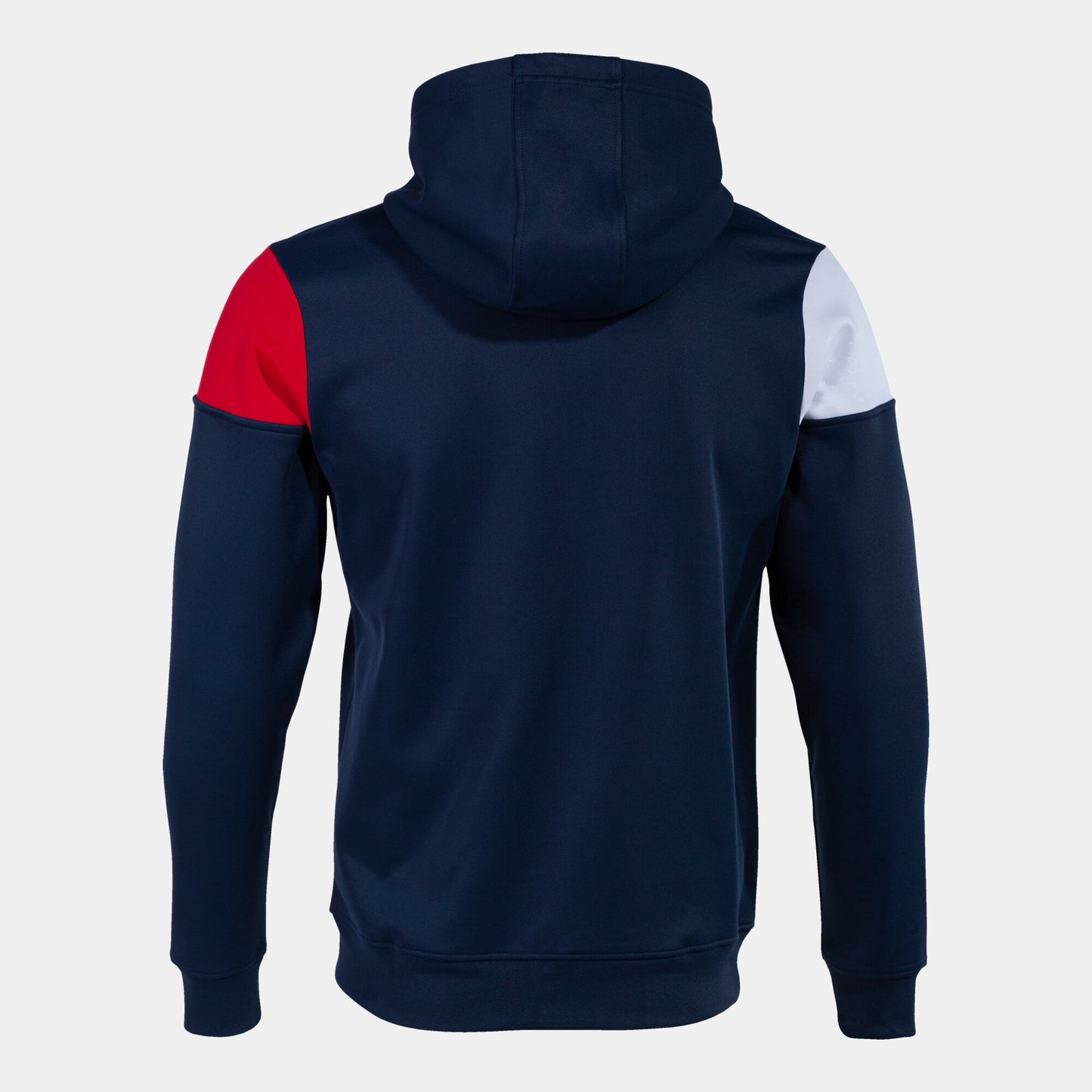 Casaco com capuz homem Crew V azul marinho vermelho