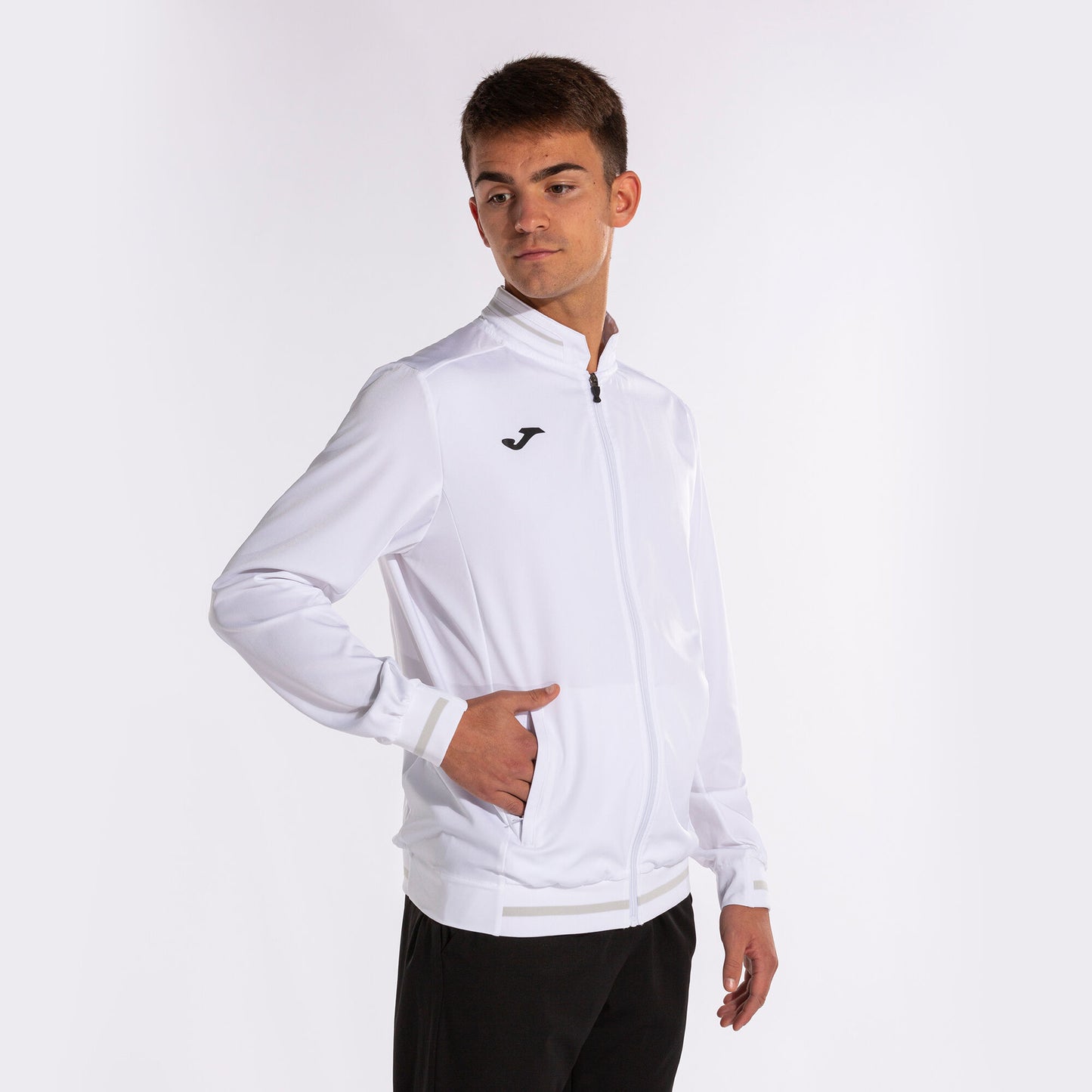 Fato de treino homem Montreal branco preto