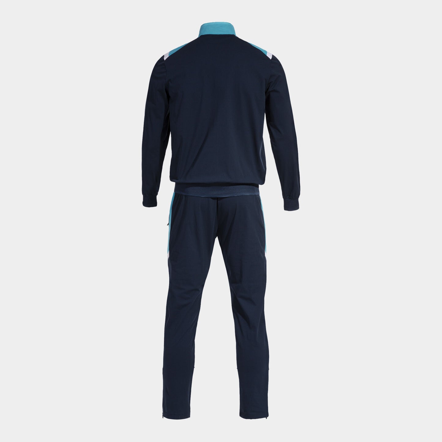 Fato de treino homem TOLEDO azul marinho azul-turquesa fluorescente