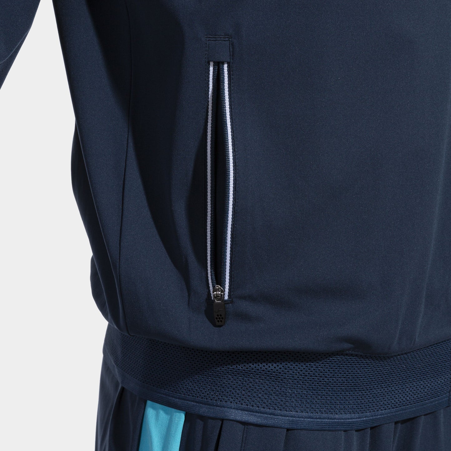 Fato de treino homem TOLEDO azul marinho azul-turquesa fluorescente