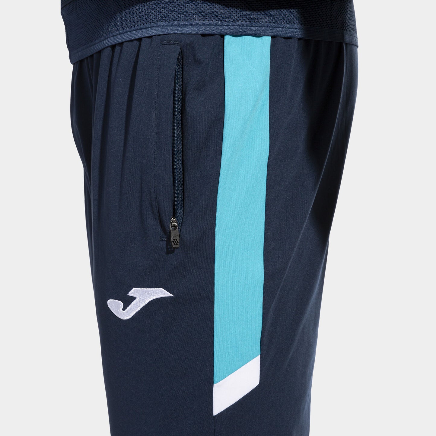 Fato de treino homem TOLEDO azul marinho azul-turquesa fluorescente