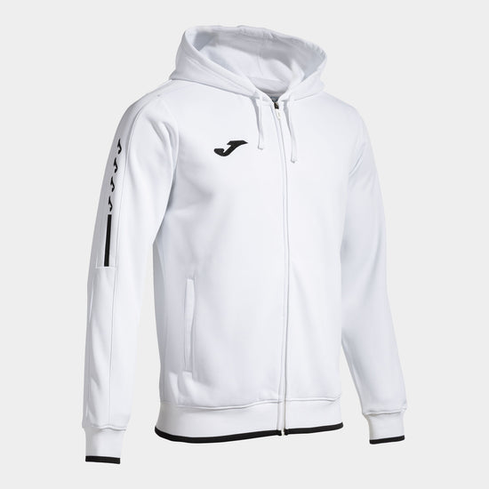 Casaco com capuz homem Olimpiada branco
