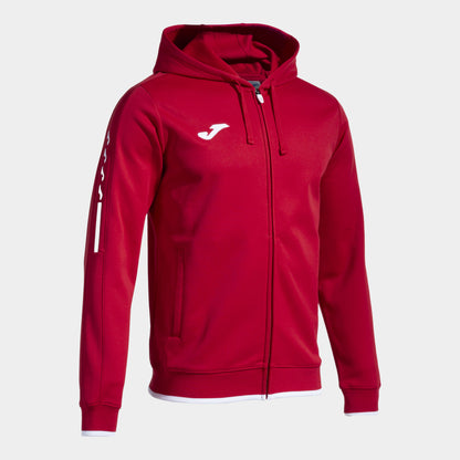 Casaco com capuz homem Olimpiada vermelho