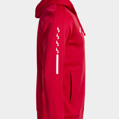 Casaco com capuz homem Olimpiada vermelho