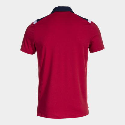 Pólo m/c homem Toledo vermelho azul marinho