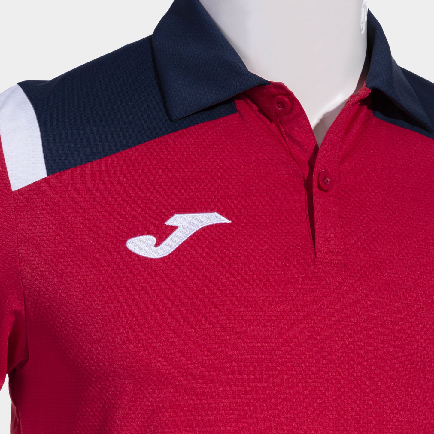 Pólo m/c homem Toledo vermelho azul marinho