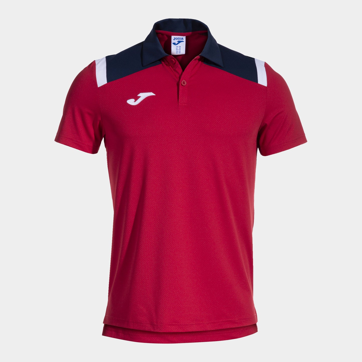 Pólo m/c homem Toledo vermelho azul marinho