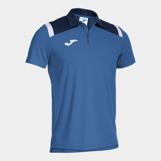 Pólo m/c homem Toledo azul royal azul marinho